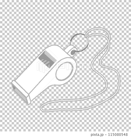 Illustration of whistle Illustration of whistle 115080548