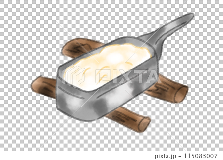 キャンプで人気の飯盒炊飯 115083007