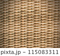 Background old brown wicker basket. Background are texture 115083311