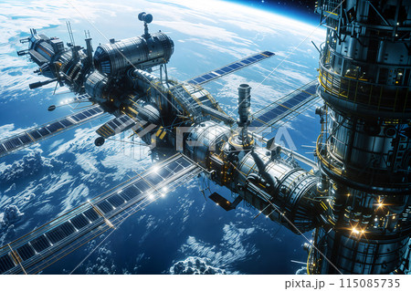 宇宙ステーション 115085735