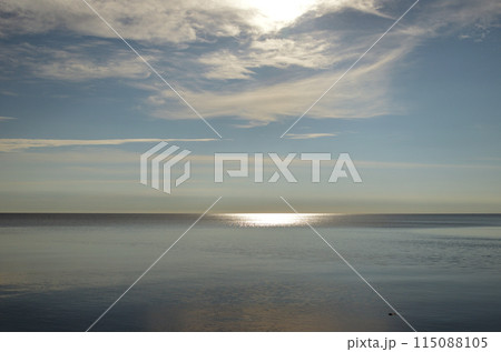 Lake Ladoga in morning. Lake Ladoga in morning. 115088105