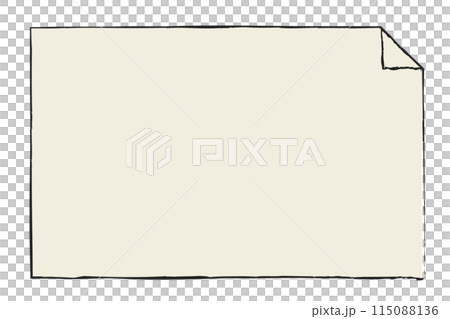 シンプルな紙の背景イラスト 115088136