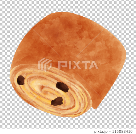 法國麵包插畫 Pain au chocolat 115088410