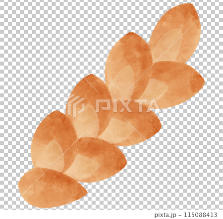 フランスのパンのイラスト Épi(エピ) フランスのパンのイラスト Épi(エピ) 115088413