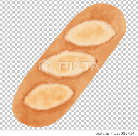 法國麵包插畫Bâtard 115088414