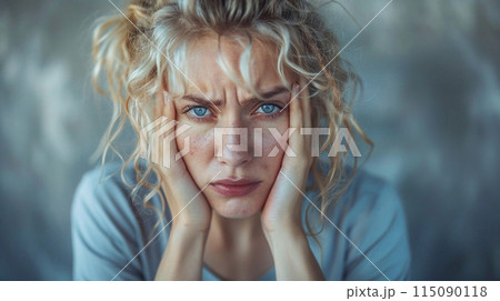 ADHD, attention deficit hyperactivity disorder and disease, mental health of adults , generated AI  115090118