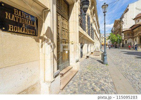 National Bank of Romania building in Bucharest National Bank of Romania building in Bucharest 115095283