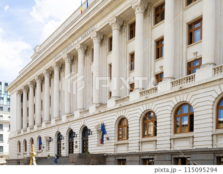 National Bank of Romania building in Bucharest 115095294