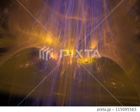 Imaginatory fractal abstract background Image 115095563