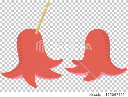 タコさんウインナー（爪楊枝あり/顔なし） 115097323