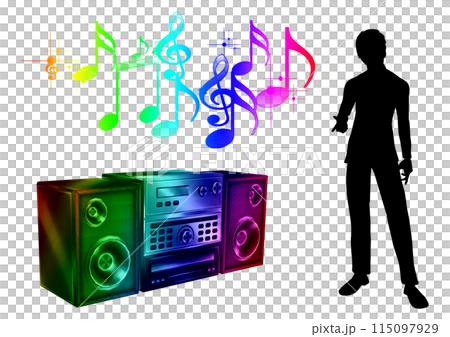 立體聲音響中播放的音樂 115097929