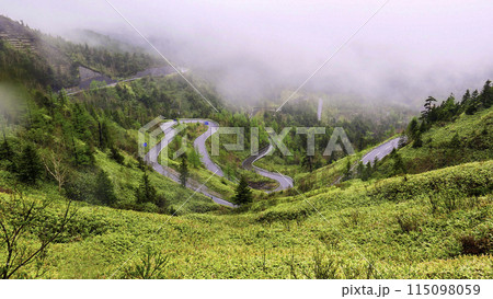 霧の万座道路 霧の万座道路 115098059