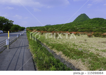 新緑の相馬山と上毛三山パノラマ街道 新緑の相馬山と上毛三山パノラマ街道 115098064