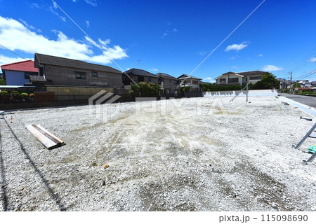 住宅街の空き地 住宅街の空き地 115098690