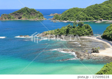 惣津海岸の遠景 2 惣津海岸の遠景 2 115099228