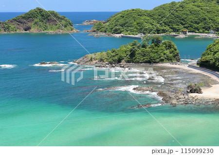 惣津海岸の遠景 4 惣津海岸の遠景 4 115099230