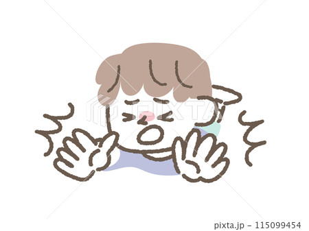 転んでしまった男の子のイラスト 転んでしまった男の子のイラスト 115099454