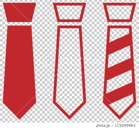 Tie icon red Tie icon red 115099963