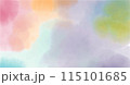 Colorful background abstract watercolour. The splash watercolor.	 115101685