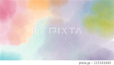 Colorful background abstract watercolour. The splash watercolor.	 115101685
