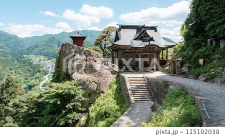 山寺(立石寺):開山堂と納経堂 山寺(立石寺):開山堂と納経堂 115102038