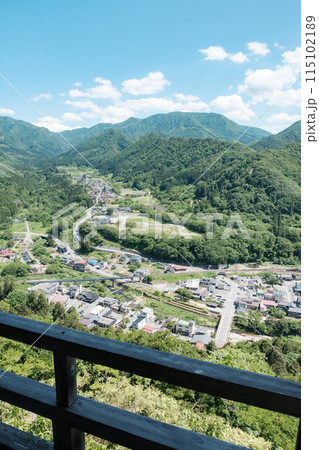 山寺(立石寺):五大堂からの眺め 山寺(立石寺):五大堂からの眺め 115102189