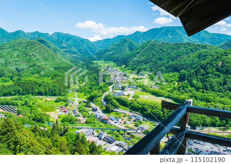 山寺（立石寺）：五大堂からの眺め 115102190
