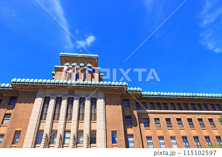 神奈川県横浜市、神奈川県庁本庁舎の風景 神奈川県横浜市、神奈川県庁本庁舎の風景 115102597