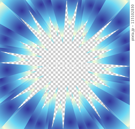 Sparkling blue gradient focus lines 115102830