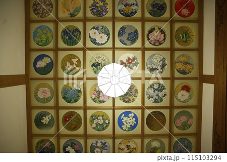紫陽花が咲く頃の桂昌寺 115103294