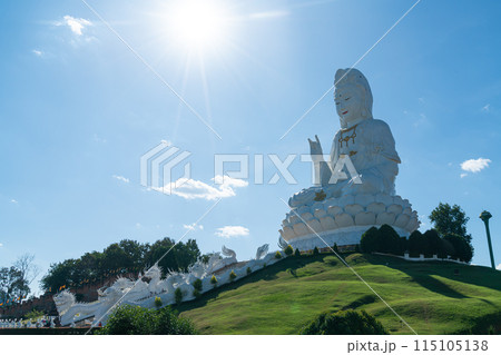 Wat Huay Pla Kang in Chiang Rai, Thailand 115105138