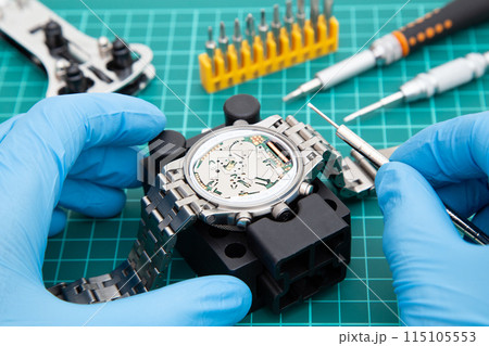 腕時計の修理　メンテナンス　オーバーホール　 115105553