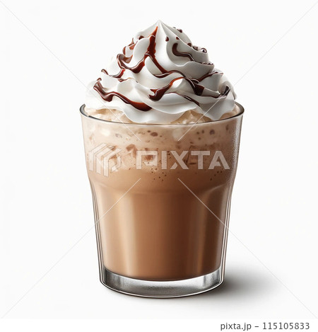 美味しそうなコーヒーフラッペ 115105833