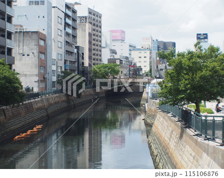名古屋納屋橋の風景 115106876