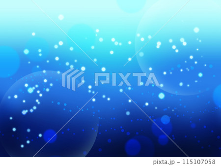 水中のような青い光のさわやか背景 水中のような青い光のさわやか背景 115107058