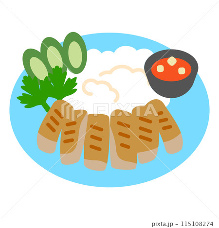 カオマンガイのアイコンイラスト 115108274