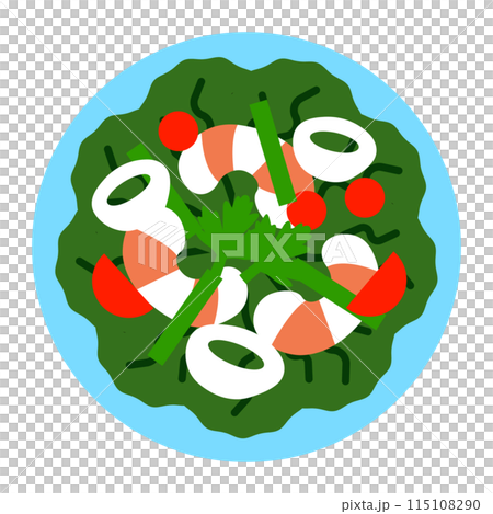Yam Talay icon illustration 115108290