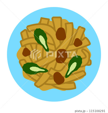 パッドシーユーのアイコンイラスト パッドシーユーのアイコンイラスト 115108291