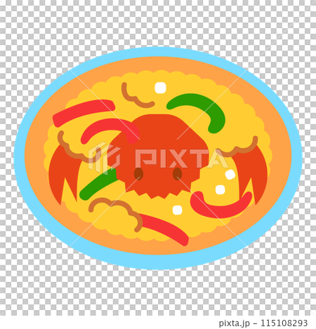 Icon illustration of Pu Nim Pad Pong Curry 115108293