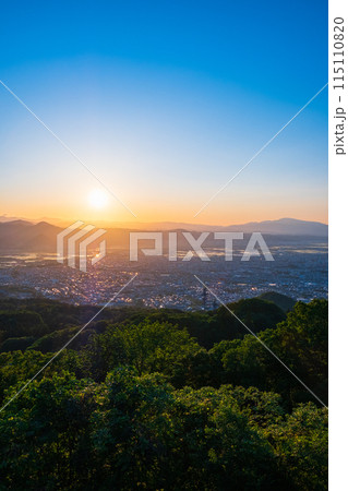 西蔵王公園展望広場・夕景 西蔵王公園展望広場・夕景 115110820