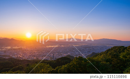 西蔵王公園展望広場・夕景 西蔵王公園展望広場・夕景 115110898