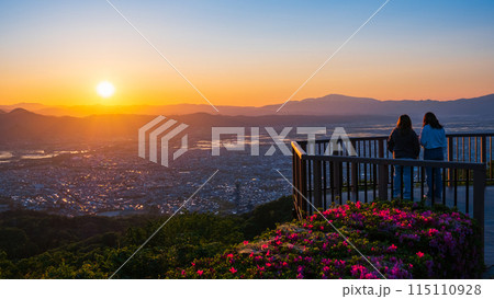 西蔵王公園展望広場・夕景 西蔵王公園展望広場・夕景 115110928
