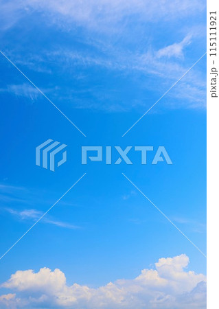 青い空と白い雲 6月上旬午前 青い空と白い雲 6月上旬午前 115111921