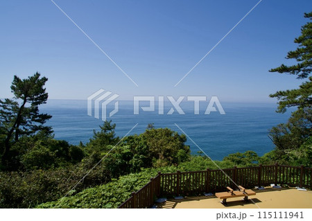 高知灯台展望所からの太平洋の風景 高知灯台展望所からの太平洋の風景 115111941