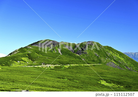朝の乗鞍大黒岳からの風景（撮影地：乗鞍、大黒岳） 115112507