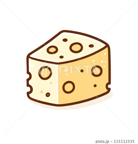 カットしたチーズ 115112535