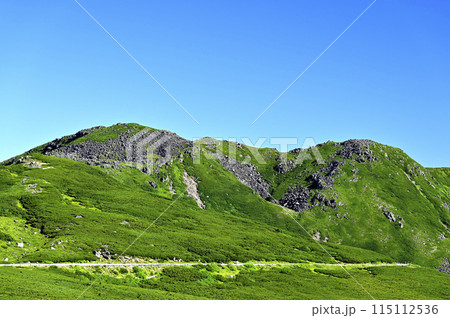 朝の乗鞍大黒岳からの風景（撮影地：乗鞍、大黒岳） 115112536