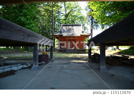 群馬県沼田市屋形原町のパワースポット　篠尾神社 115113870