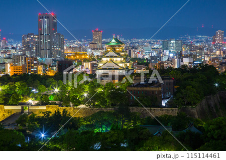 大阪城　夜景 115114461