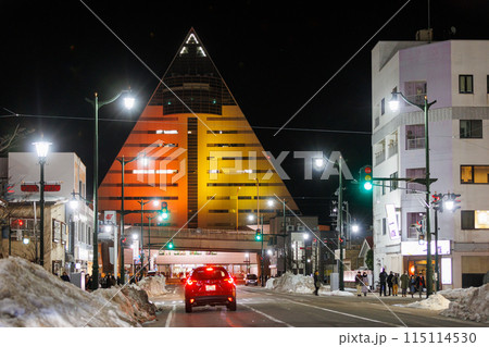 アスパムのライトアップ（青森市） 115114530